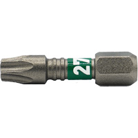 Embout Impactech, Torx inviolable, T-27, Prise 1/4" Rock Safety Industrial Ltd