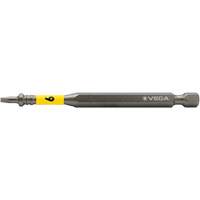 Embout pour outils &eacute;lectriques Impactech, Fente, Embout 6F-8R, Prise 1/4", Longueur 3-1/2" Rock Safety Industrial Ltd