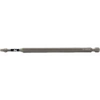 Embout pour outils &eacute;lectriques Impactech, Carr&eacute;e, Embout #2, Prise 1/4", Longueur 6" Rock Safety Industrial Ltd