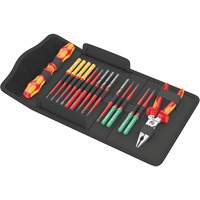 Jeu d'outils tr&egrave;s fin 1 avec syst&egrave;me de rep&eacute;rage doutils Tool Finder Kraftform Kompakt VDE 17, 1000 V, 17 M Rock Safety Industrial Ltd