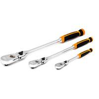 1/4", 3/8" & 1/2" Drive 90-Tooth Dual Material Locking Ratchet Set Rock Safety Industrial Ltd