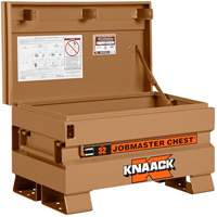 Model 32 Jobsite Chest with Padlock, 32" x 19" x 19", Steel, Tan Rock Safety Industrial Ltd