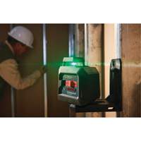 Laser &agrave; lignes crois&eacute;es 360° auto-nivelant &agrave; faisceau vert Rock Safety Industrial Ltd