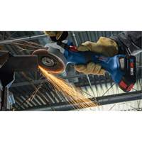 Brushless Angle Grinder with Slide Switch, 4-1/2" Wheel, 18 V Rock Safety Industrial Ltd