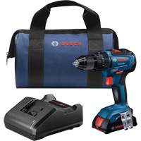 EC Brushless 1/2 In. Hammer Drill/Driver Kit, 1/2" Chuck, 18 V Rock Safety Industrial Ltd