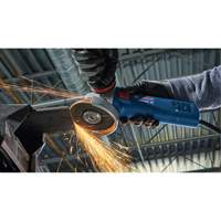 Rectifieuse angulaire ergonomique, 4-1/2", 120 V, 10 A, 11000 Tr/min Rock Safety Industrial Ltd