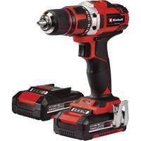 Cordless Drill/Driver Kit, Lithium-Ion, 18 V, 1/2" Chuck, 354 in-lbs Torque Rock Safety Industrial Ltd