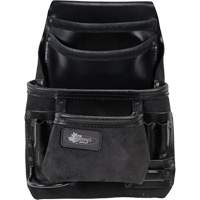 Sac robuste Phantom pour clous et outils, Cuir, 10 pochettes, Noir Rock Safety Industrial Ltd