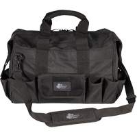 Sac &agrave; outils Phantom 18" pour entrepreneur, Polyester balistique, 25 pochettes, Noir Rock Safety Industrial Ltd