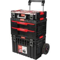 Ensemble de d&eacute;part roulant de coffres &agrave; outils Arx de 3 morceaux, 25-1/5" x 19" x 42-2/5", Noir Rock Safety Industrial Ltd