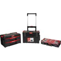 Ensemble de d&eacute;part roulant de coffres &agrave; outils Arx de 3 morceaux, 25-1/5" x 19" x 42-2/5", Noir Rock Safety Industrial Ltd