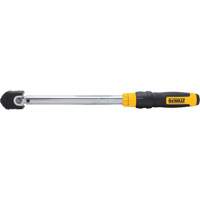 Micrometer Torque Wrench, Click, 3/8" Square Drive, 20 - 100 ft-lbs./27.11-135. 58 N.m Rock Safety Industrial Ltd