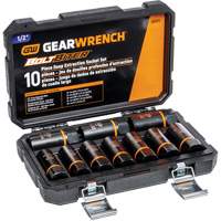 Bolt Biter Extraction Socket Set, 10 Pcs, Impact, 1/2" Drive Size, Deep Rock Safety Industrial Ltd