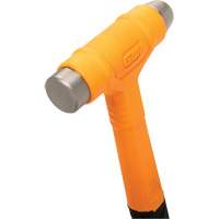 Dead Blow Ball Pein Hammer, 16 oz., Smooth Grip, 12-2/5" L Rock Safety Industrial Ltd