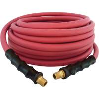 Tuyau  en caoutchouc MAXPRO, Air/Eau, Caoutchouc EDPM/Polyester, 3/8" dia. x 50', 300 psi, 1/4 NPT Rock Safety Industrial Ltd