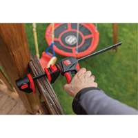 One-Hand Bar Trigger Clamps with 360° Rotating Handle Set, 12" (304.8 mm) Rock Safety Industrial Ltd