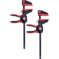 One-Hand Bar Trigger Clamps with 360° Rotating Handle Set, 12" (304.8 mm) Rock Safety Industrial Ltd