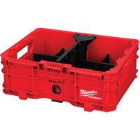 Bac &agrave; profil bas PACKOUT, 15" x 18-5/8" x 6-5/8", Noir/Rouge Rock Safety Industrial Ltd