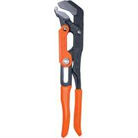 Quick-Adjust S-Jaw Pipe Wrench, 2" Jaw Capacity, 16-3/5" Long, Powder Coated Finish, Dipped Handle Rock Safety Industrial Ltd