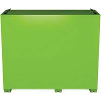 Armoire ventil&eacute;e pour le rangement d'&eacute;PI sur place, Acier, Vert lime haute visibilit&eacute; Rock Safety Industrial Ltd