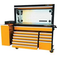 MEGAMOD Master Mechanics Tool Set in Premium Modular Foam Trays with Tool Storage & Shop Equipment, 1331 Pieces Rock Safety Industrial Ltd