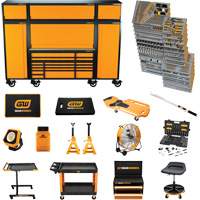 MEGAMOD Mechanics Tool Set in Premium Modular Foam Trays with Tool Storage & Shop Equipment, 1858 Pieces Rock Safety Industrial Ltd