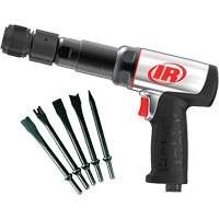 Heavy-Duty Air Hammer with Chisels, 21.8 CFM, 1/4" NPT, 2600 BPM, 3/4" x 3-3/4" (0.0mm x 0.0mm) Rock Safety Industrial Ltd