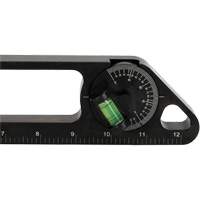 Level, 1' L, Aluminum, 3, Magnetic Rock Safety Industrial Ltd