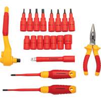 3/8" Drive VDE Insulated Tool Set, 1000 V, 20 Pcs Rock Safety Industrial Ltd