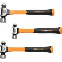 Ball Pein Hammers with Fiberglass Handles Set, 3 Pieces Rock Safety Industrial Ltd