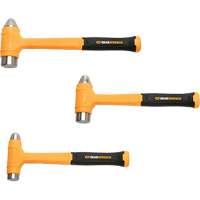 Dead Blow Ball Pein Hammer Set, 3 Pieces Rock Safety Industrial Ltd