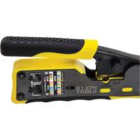 Ratcheting Ethernet Cable Crimper/Stripper/Cutter for Pass-Thru Connectors Rock Safety Industrial Ltd