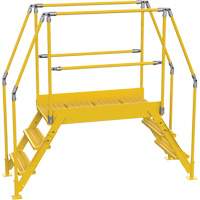 &eacute;chelles de liaison, 78-1/2" Port&eacute;e hors tout, 30" ha x 48" p, 24" Largeur de la marche Rock Safety Industrial Ltd