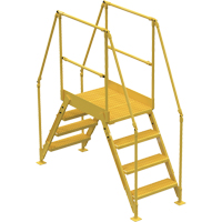 &eacute;chelles de liaison, 67 " Port&eacute;e hors tout, 40" ha x 24" p, 24" Largeur de la marche Rock Safety Industrial Ltd