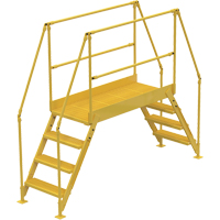 &eacute;chelles de liaison, 91 " Port&eacute;e hors tout, 40" ha x 48" p, 24" Largeur de la marche Rock Safety Industrial Ltd