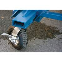 Snow Ladder, Steel, 10 Steps, 99" H, 85-1/2" D, 48" Step, Serrated Rock Safety Industrial Ltd