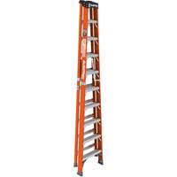 Step Ladder, 10', Fibreglass, 375 lbs. Capacity, Type 1AA Rock Safety Industrial Ltd