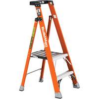 Safespace Platform Step Ladder, 2', 300 lbs. Cap. Rock Safety Industrial Ltd