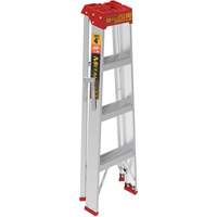 Step Ladder, 4', Aluminum, 200 lbs. Capacity, Type 3 Rock Safety Industrial Ltd