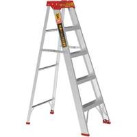 Step Ladder, 5', Aluminum, 200 lbs. Capacity, Type 3 Rock Safety Industrial Ltd