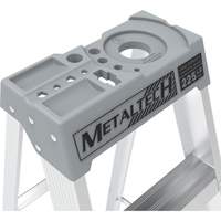 Escabeau avec plateau &agrave; peinture, 10', Aluminium, Capacit&eacute; 225 lb, Type 2 Rock Safety Industrial Ltd