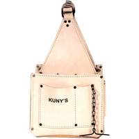 Porte-outils pour &eacute;lectricien et travaux d'entretien, Cuir, 17 pochettes, Beige Rock Safety Industrial Ltd