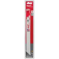 Lame de scie alternative Sawzall, Bim&eacute;tal, 10-14 Dents par pouce, 8" lo x 5/8" la Rock Safety Industrial Ltd