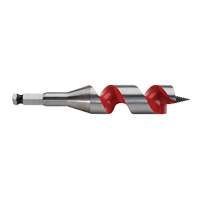 Ship Auger Drill Bit, 1-1/8" Diameter, 3" Flute, 7/16" Hex Shank Rock Safety Industrial Ltd