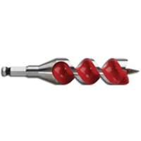 Ship Auger Drill Bit, 1-1/4 Diameter, 4" Flute, 7/16" Hex Shank Rock Safety Industrial Ltd