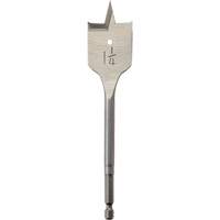 M&egrave;che plate, Diam&egrave;tre de 1-1/4", Tige 1/4" hex, Longeur de 6" Rock Safety Industrial Ltd