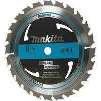 Carbide-Tipped Circular Framing Saw Blade, 8-1/4", 24 Teeth, Wood Use Rock Safety Industrial Ltd