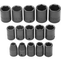 Jeu de douilles, Chocs, Prise 1/2", 6 pans Rock Safety Industrial Ltd