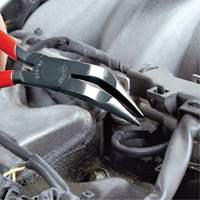 8" Long Nose 70° Angled Pliers without Cutter Rock Safety Industrial Ltd