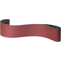 Cloth Belt, 4" W x 36" L, Aluminum Oxide, 80 Grit Rock Safety Industrial Ltd